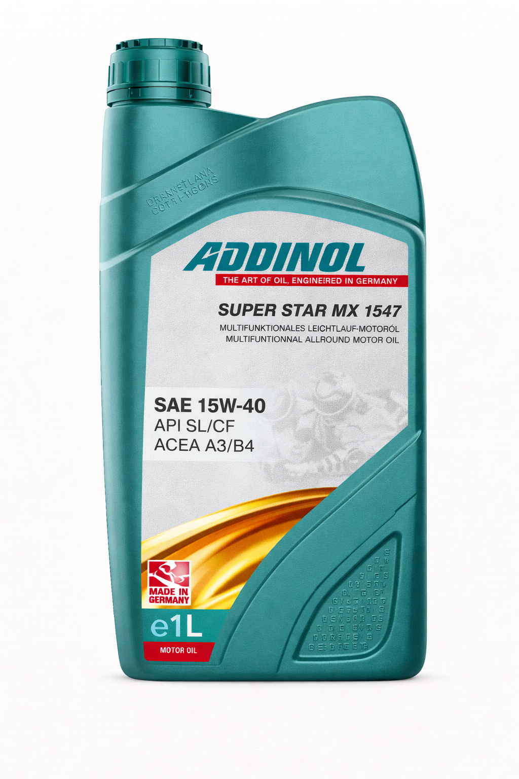 Addinol Super Star MX 1547 1L for TVS Apache RTR 180 Petrol