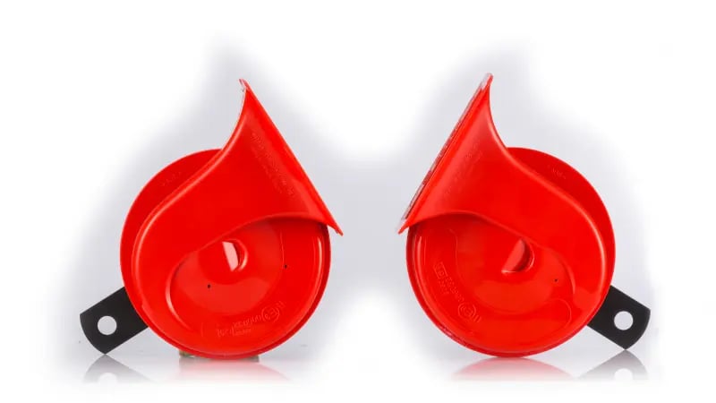 Bosch Scarlet 12v Red Horn Set