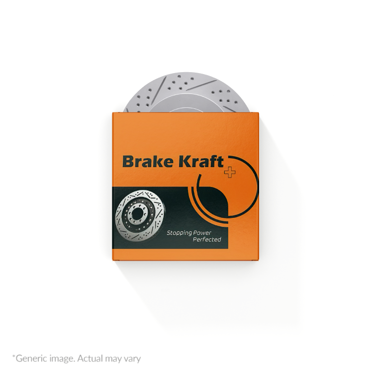 BrakeKraft Front Brake Rotor for Honda City