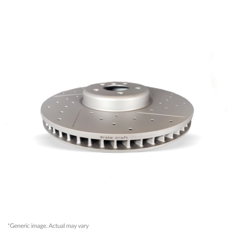 BrakeKraft Front Brake Rotor for Honda City
