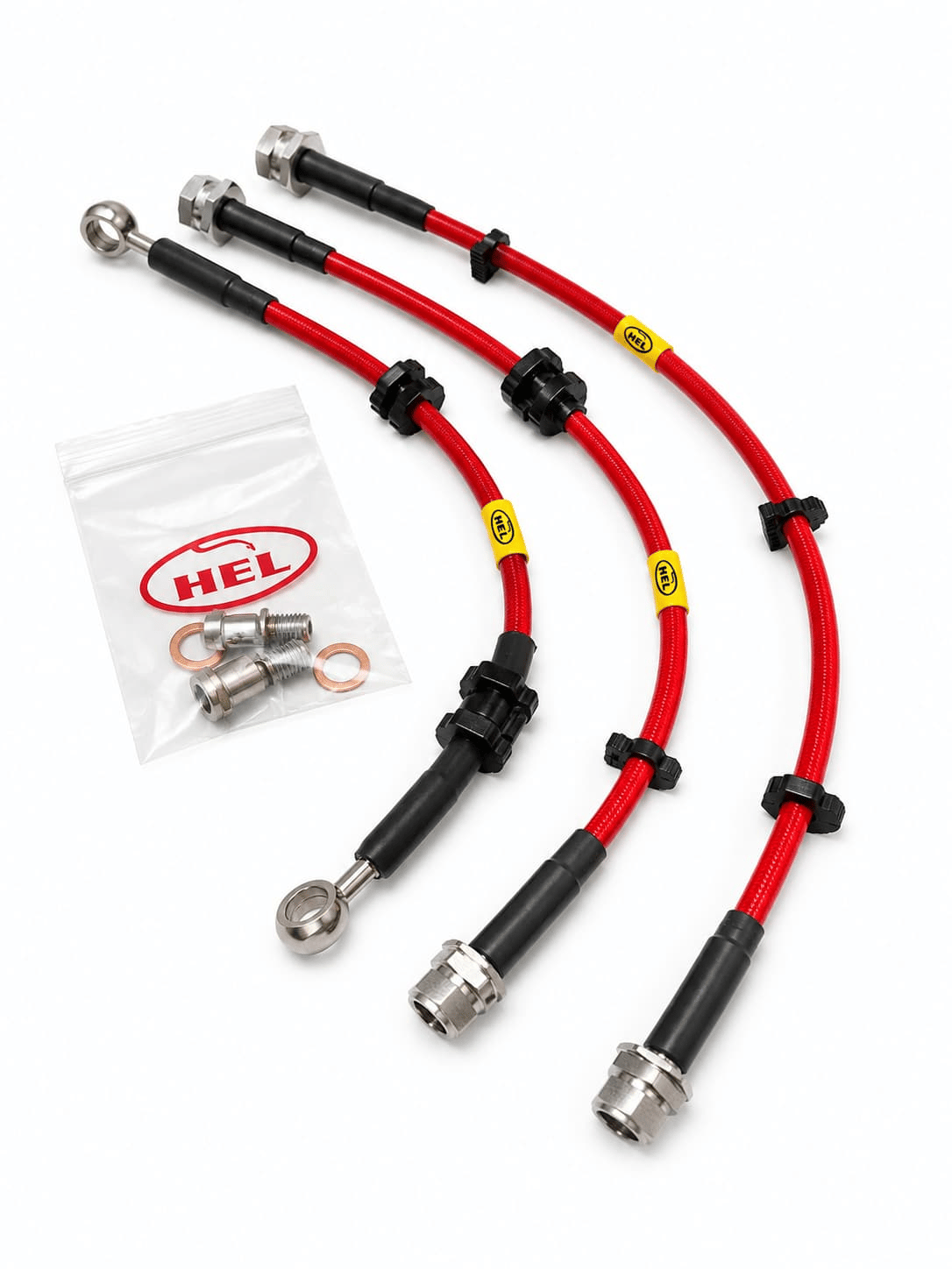 Hel Steel Braided Brake Lines
