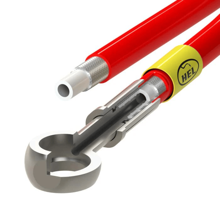 Hel Steel Braided Brake Lines