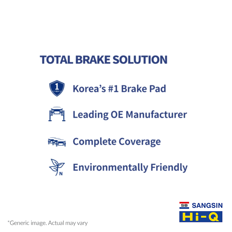 Hi-Q Front Brake Pad for Chevrolet Beat