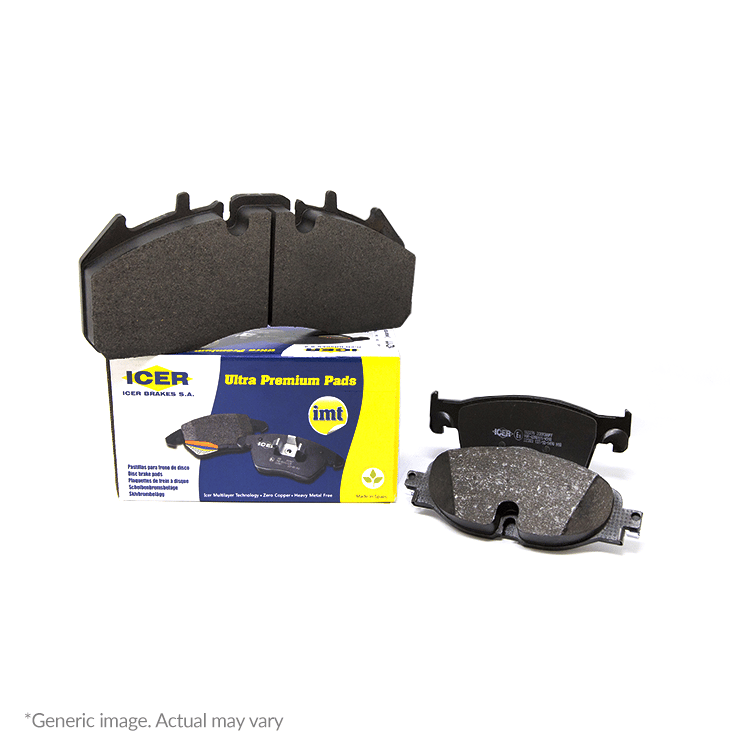 Icer Rear Brake Pad for Jaguar XF