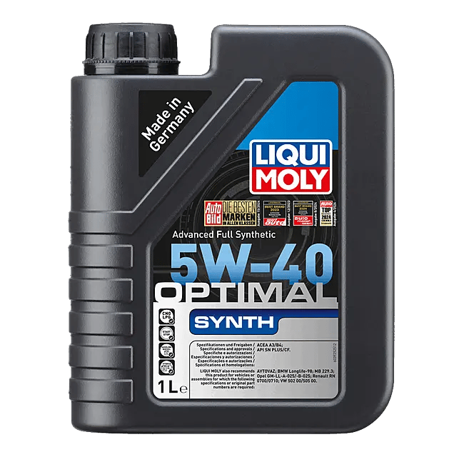 Liqui Moly Optimal Synth 5w40 Engine Oil 1 Litre