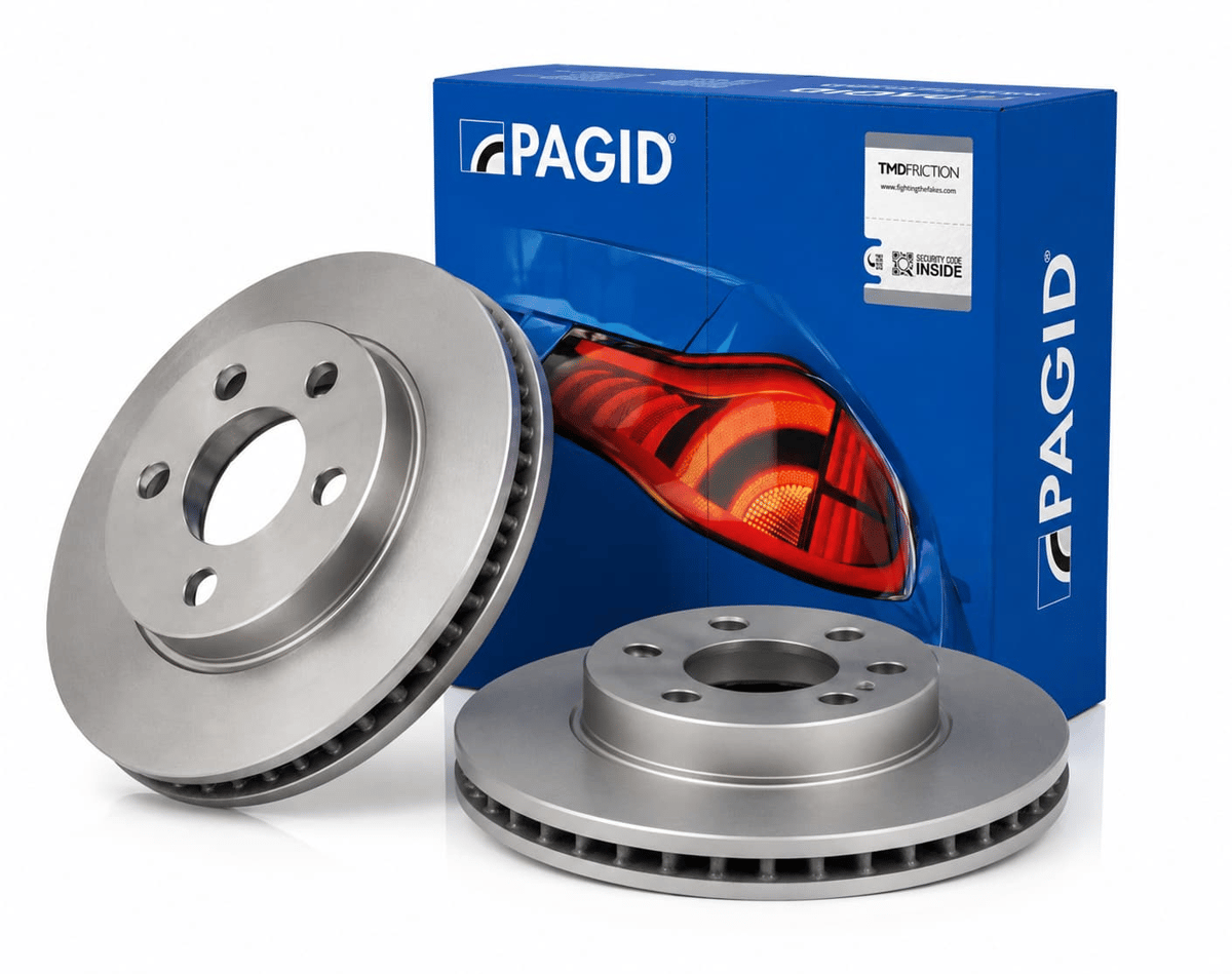 Pagid Front Brake Rotor