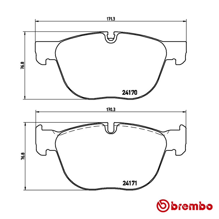 Brembo Front Brake Pad