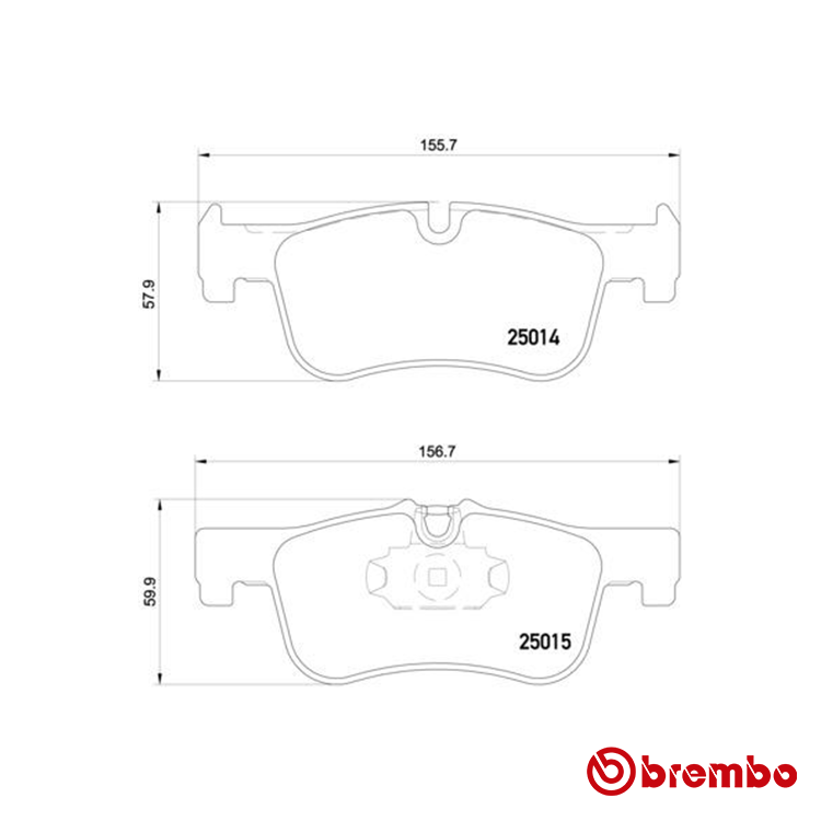 Brembo Front Brake Pad