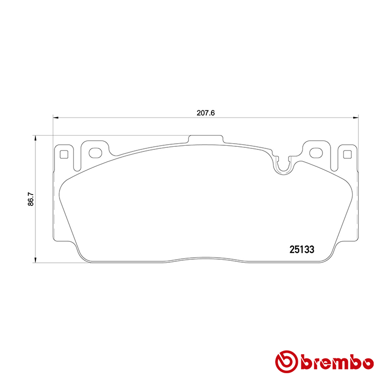 Brembo Front Brake Pad