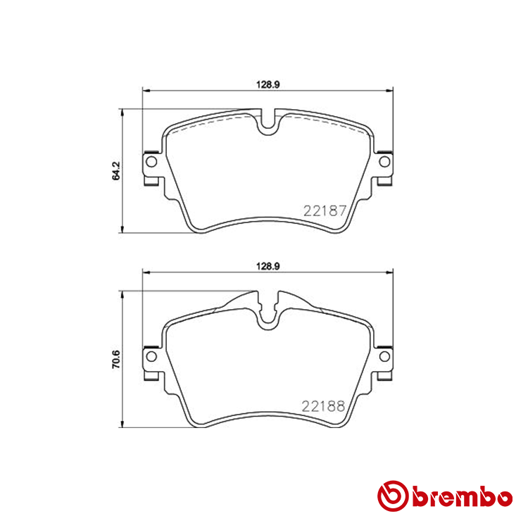 Brembo Front Brake Pad