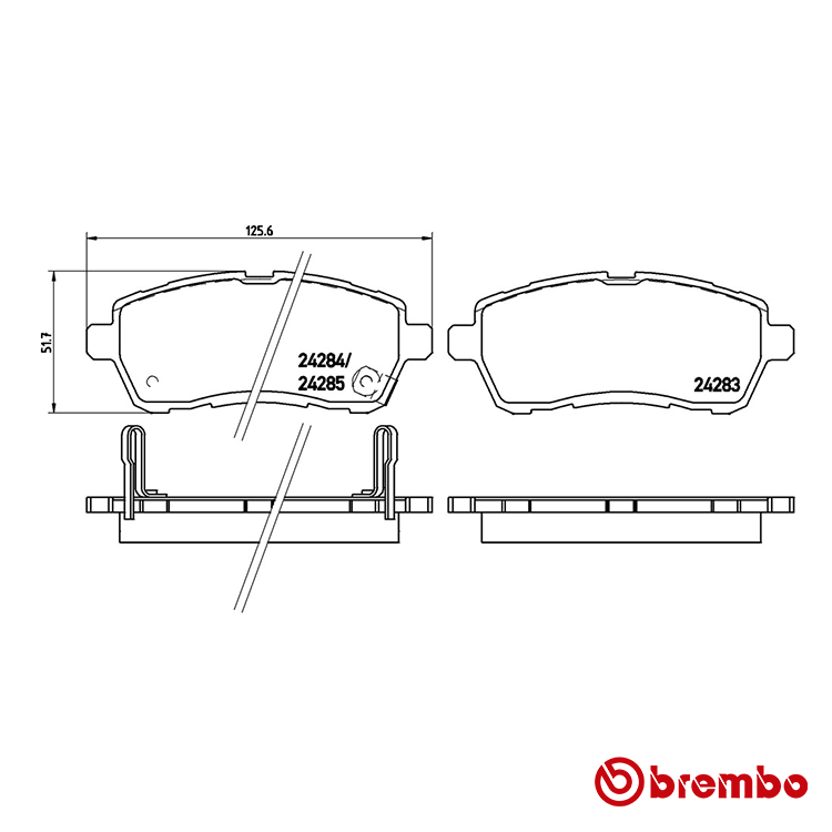 Brembo Front Brake Pad