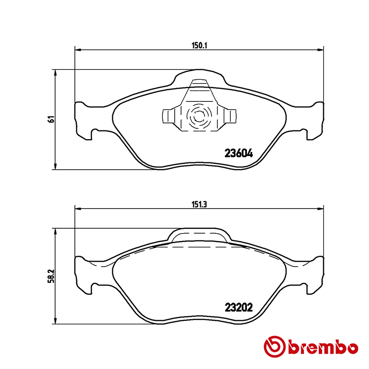 Brembo Front Brake Pad