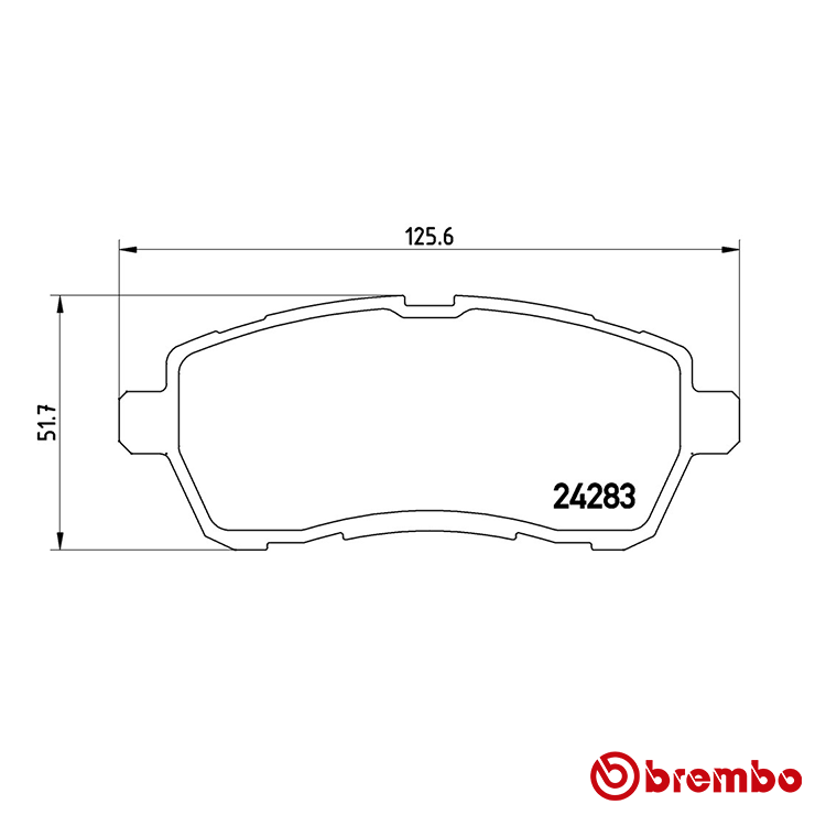 Brembo Front Brake Pad