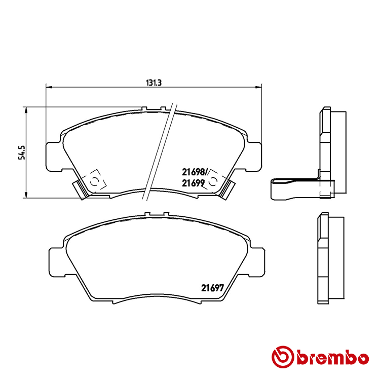 Brembo Front Brake Pad
