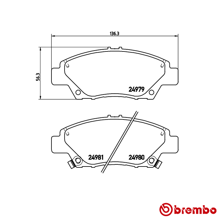 Brembo Front Brake Pad