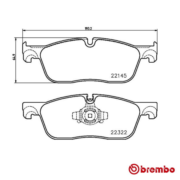 Brembo Front Brake Pad