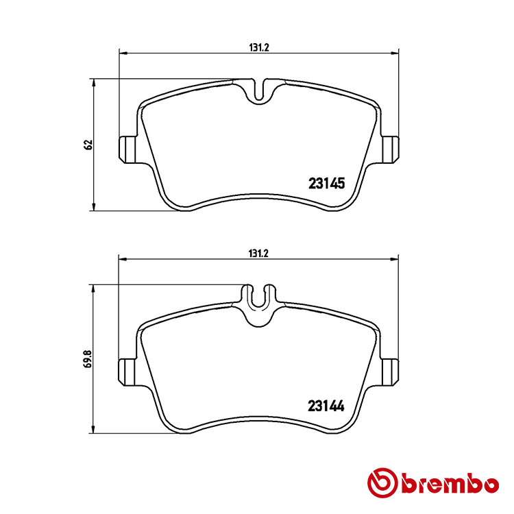 Brembo Front Brake Pad