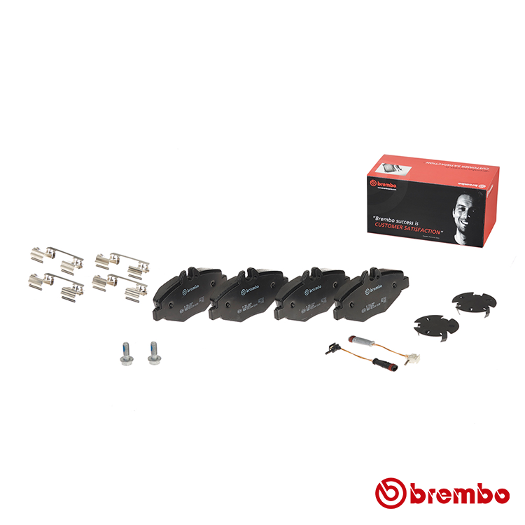 Brembo Front Brake Pad for Mercedes-Benz E270 CDI Diesel