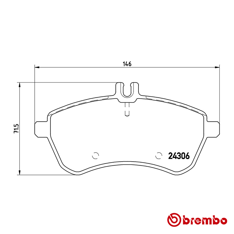 Brembo Front Brake Pad