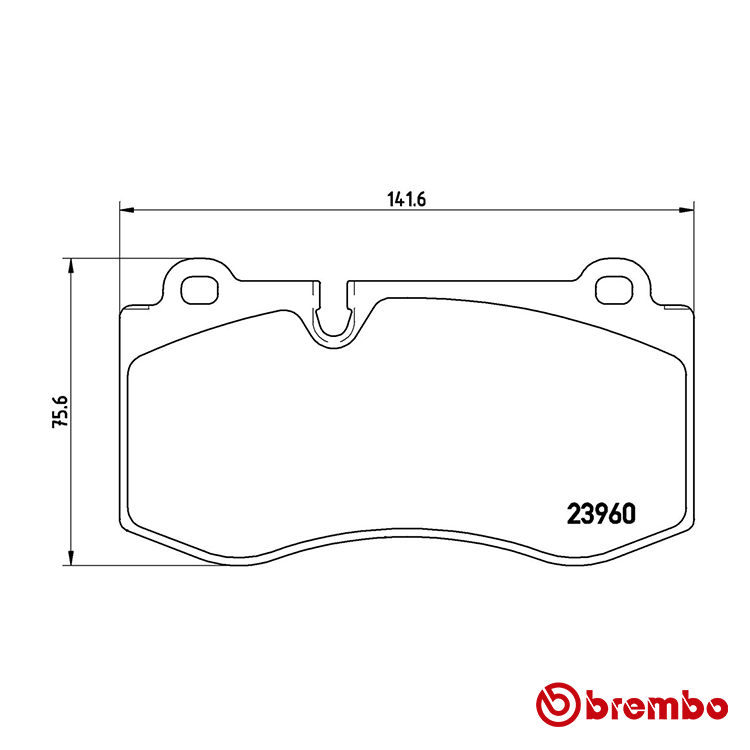 Brembo Front Brake Pad