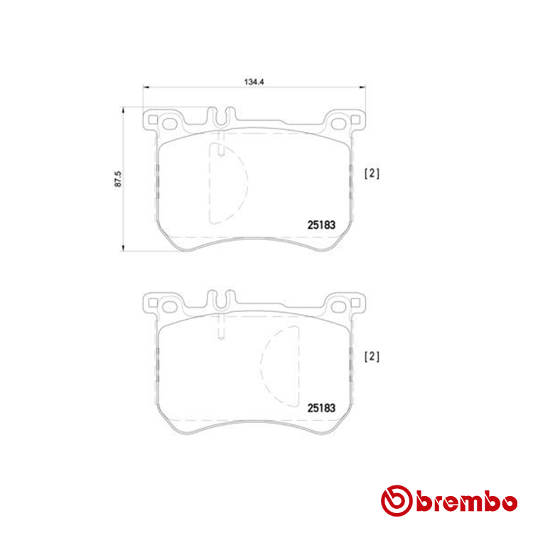 Brembo Front Brake Pad