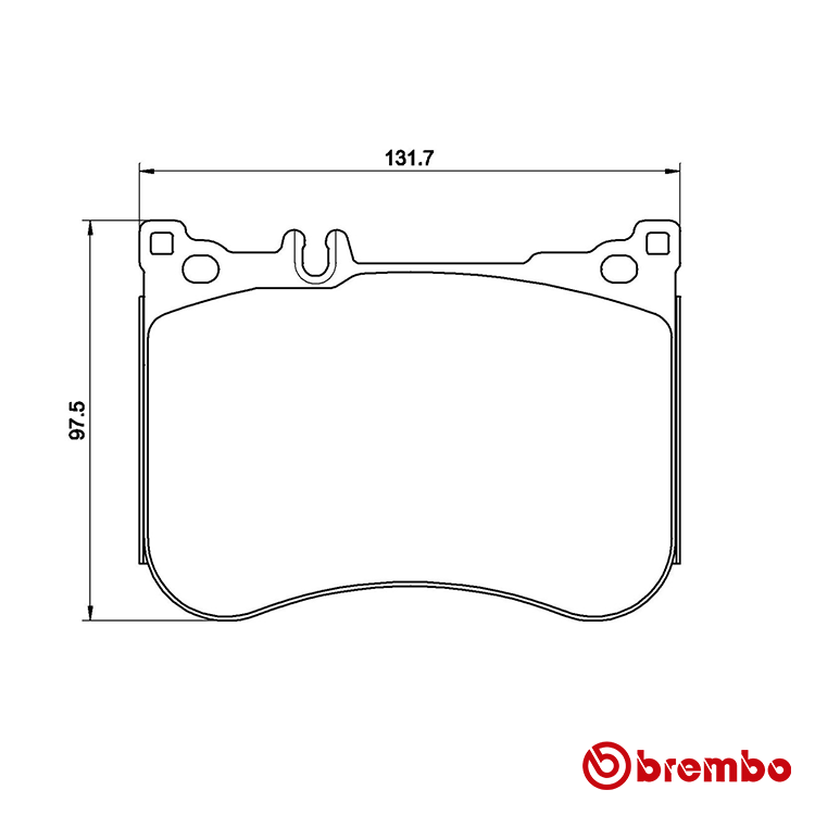 Brembo Front Brake Pad