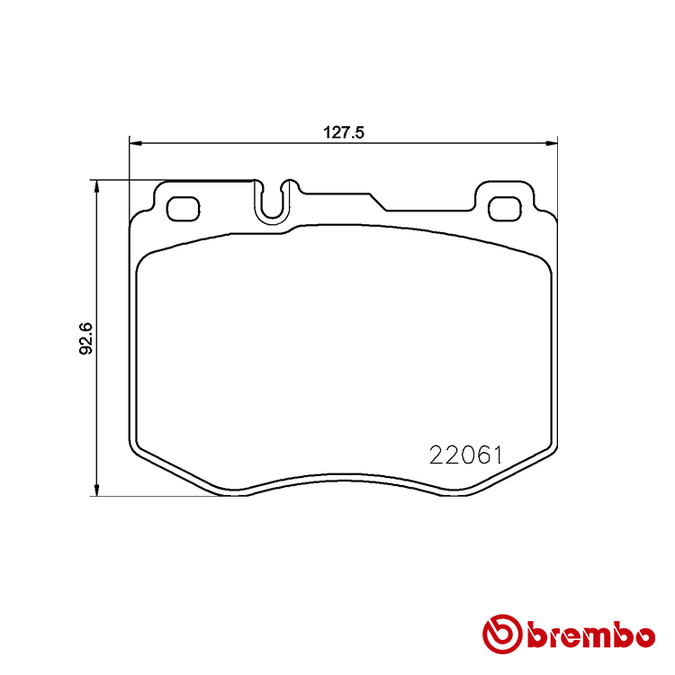 Brembo Front Brake Pad
