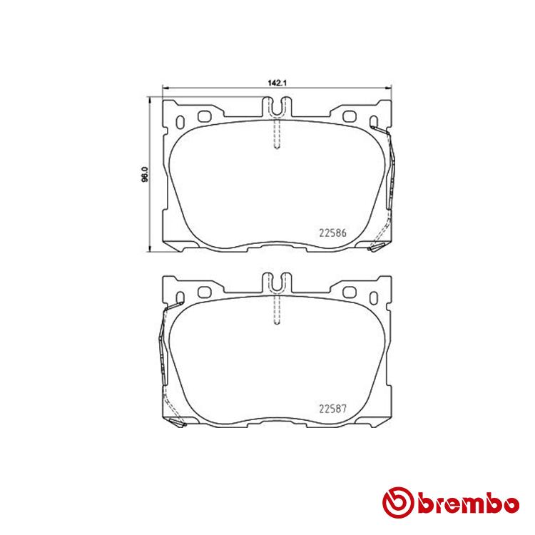 Brembo Front Brake Pad