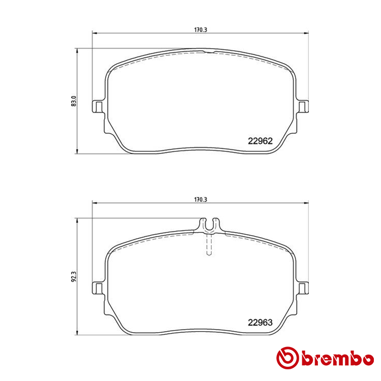 Brembo Front Brake Pad