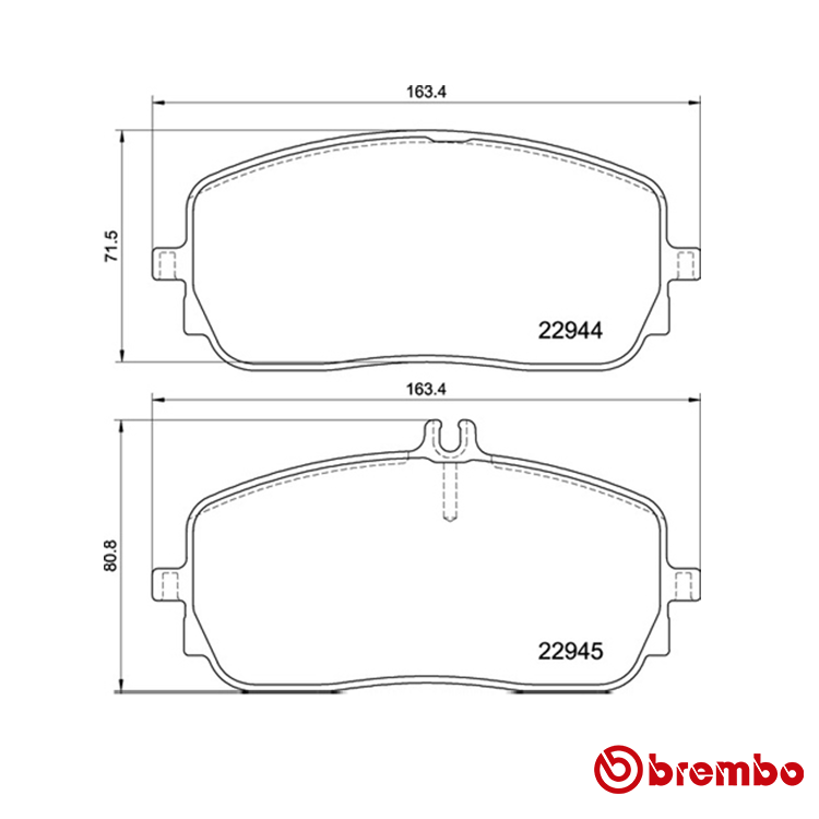 Brembo Front Brake Pad