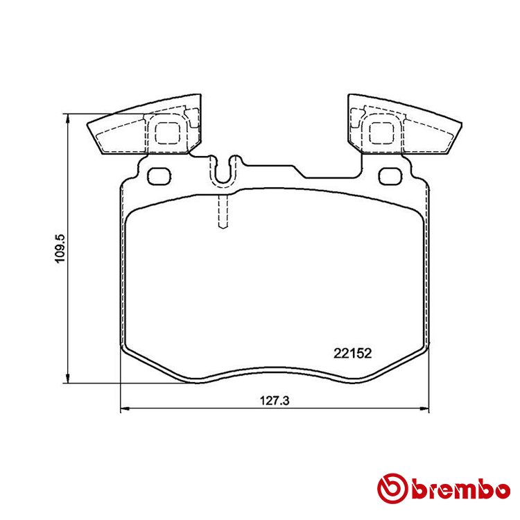 Brembo Front Brake Pad
