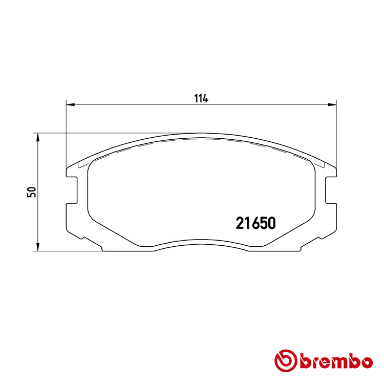 Brembo Front Brake Pad