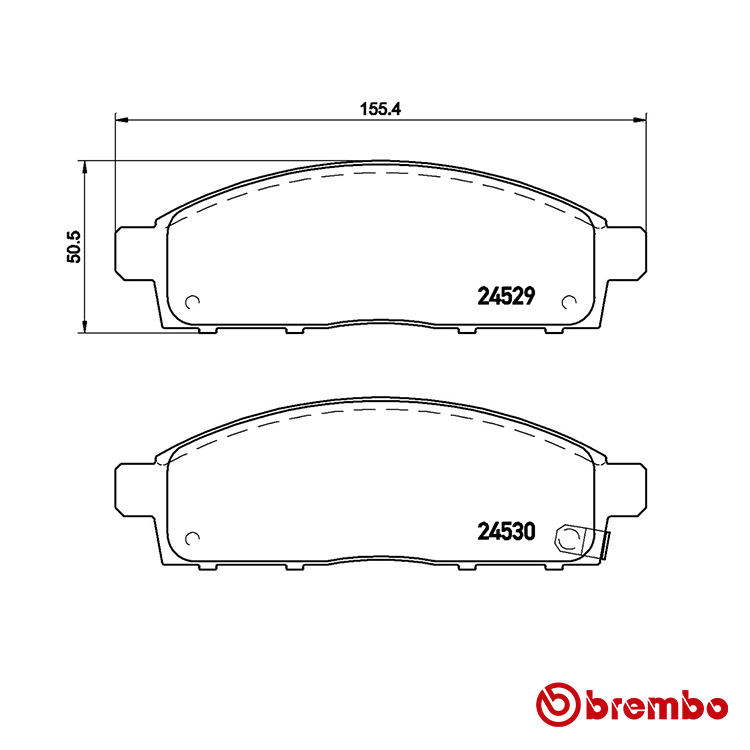 Brembo Front Brake Pad