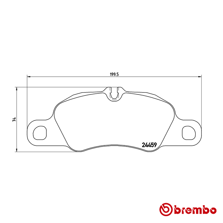 Brembo Front Brake Pad