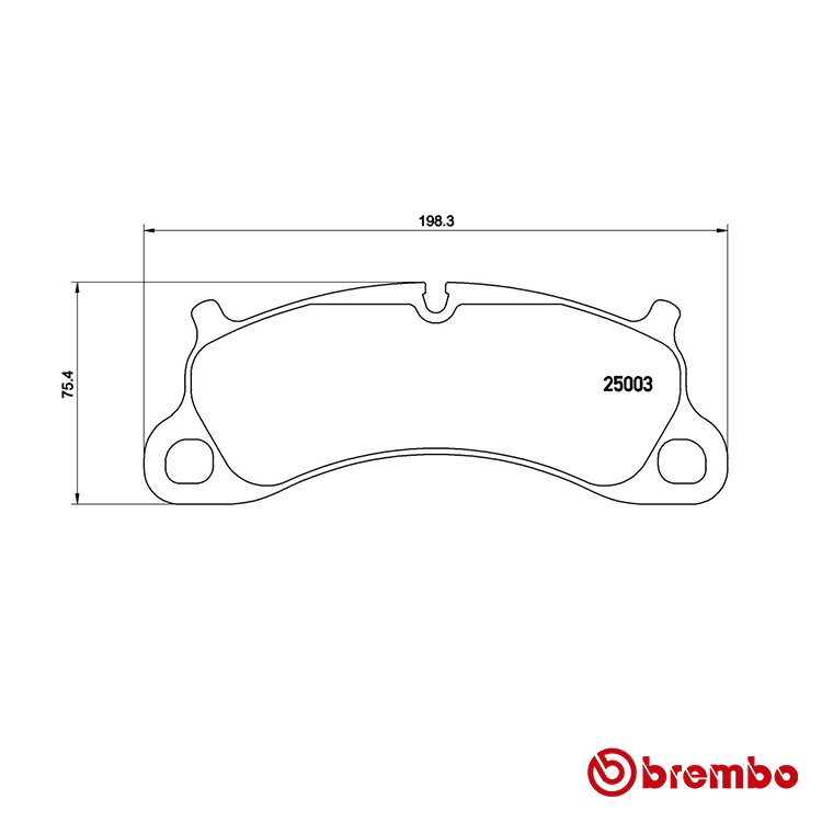 Brembo Front Brake Pad