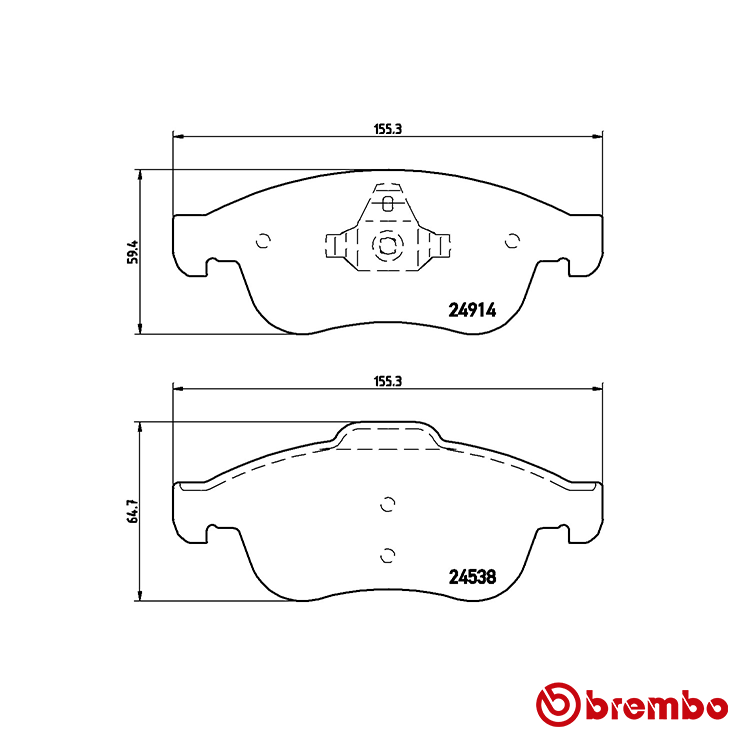 Brembo Front Brake Pad