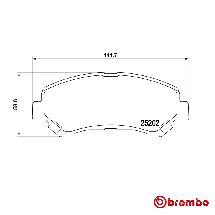 Brembo Front Brake Pad