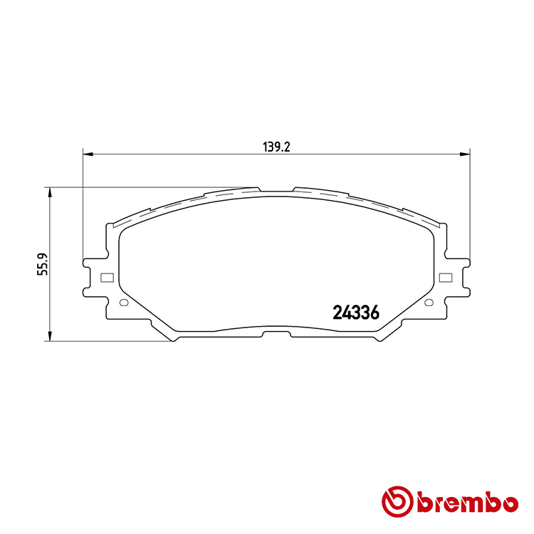 Brembo Front Brake Pad
