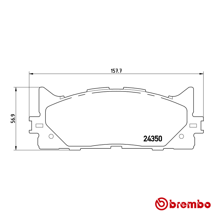 Brembo Front Brake Pad