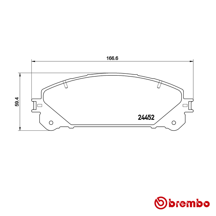 Brembo Front Brake Pad
