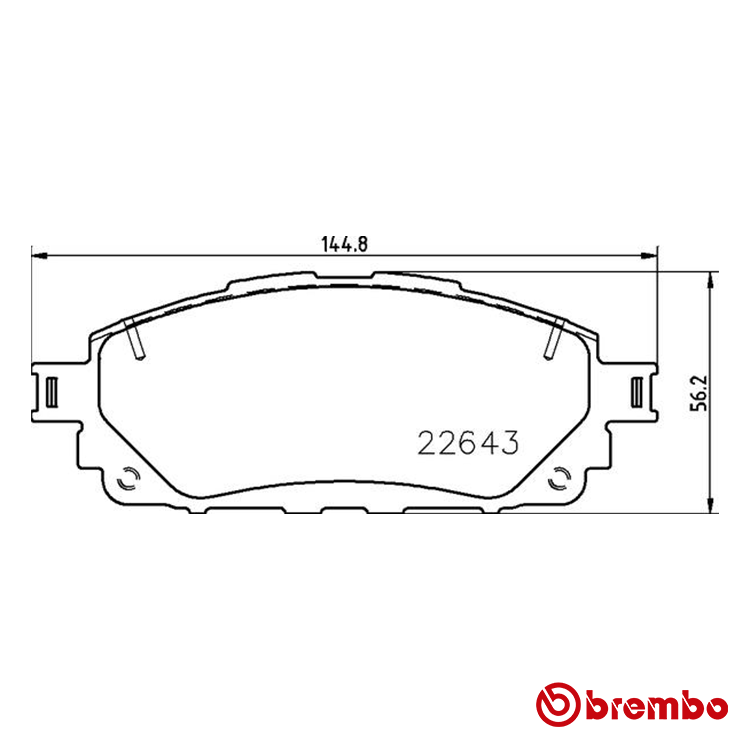 Brembo Front Brake Pad
