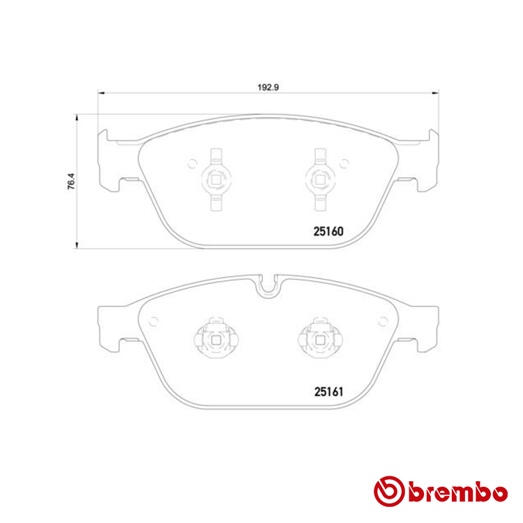 Brembo Front Brake Pad