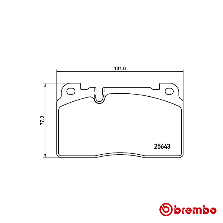Brembo Front Brake Pad