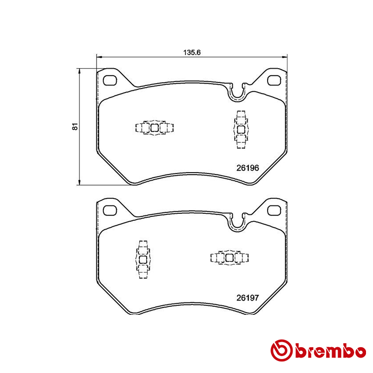 Brembo Front Brake Pad