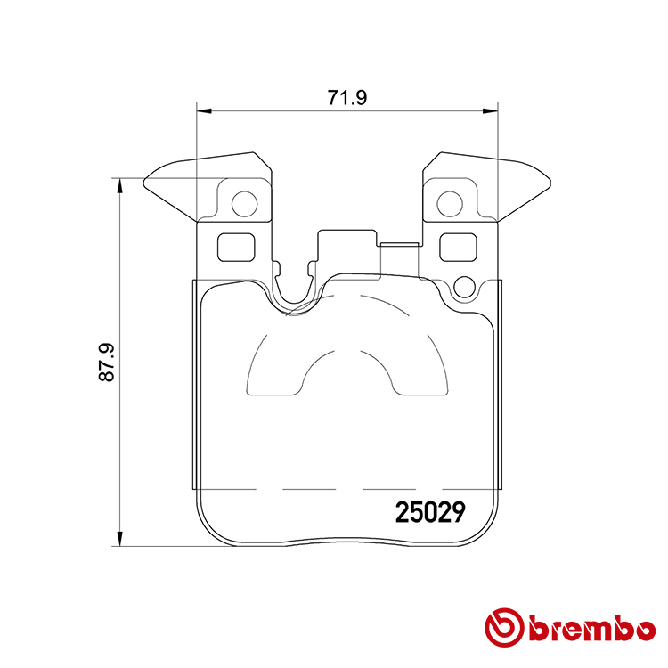 Brembo Rear Xtra Brake Pad for BMW M4 Petrol