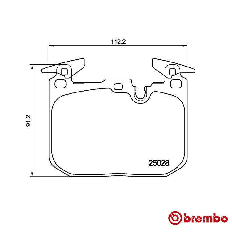 Brembo Front Xtra Brake Pad
