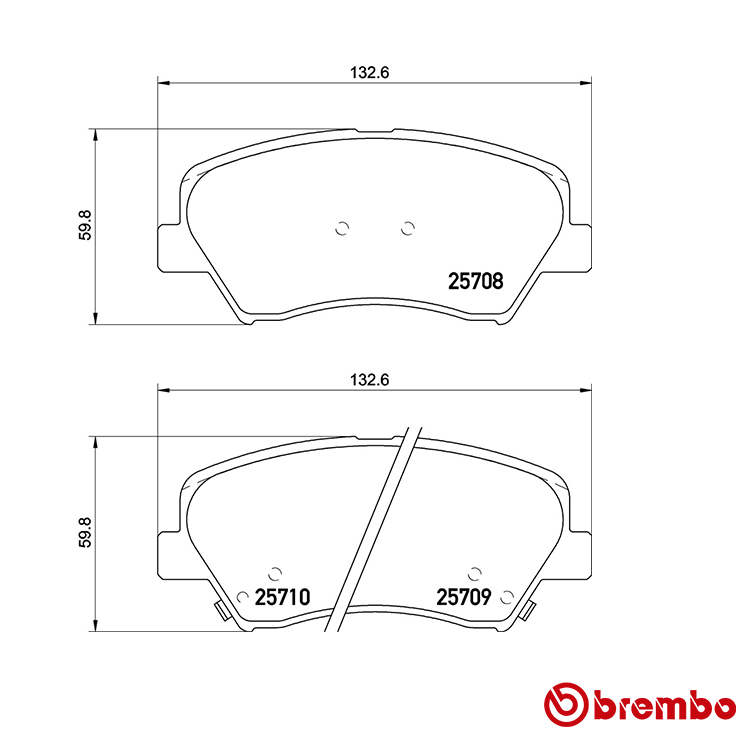 Brembo Front Xtra Brake Pad