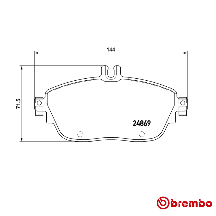 Brembo Front Xtra Brake Pad