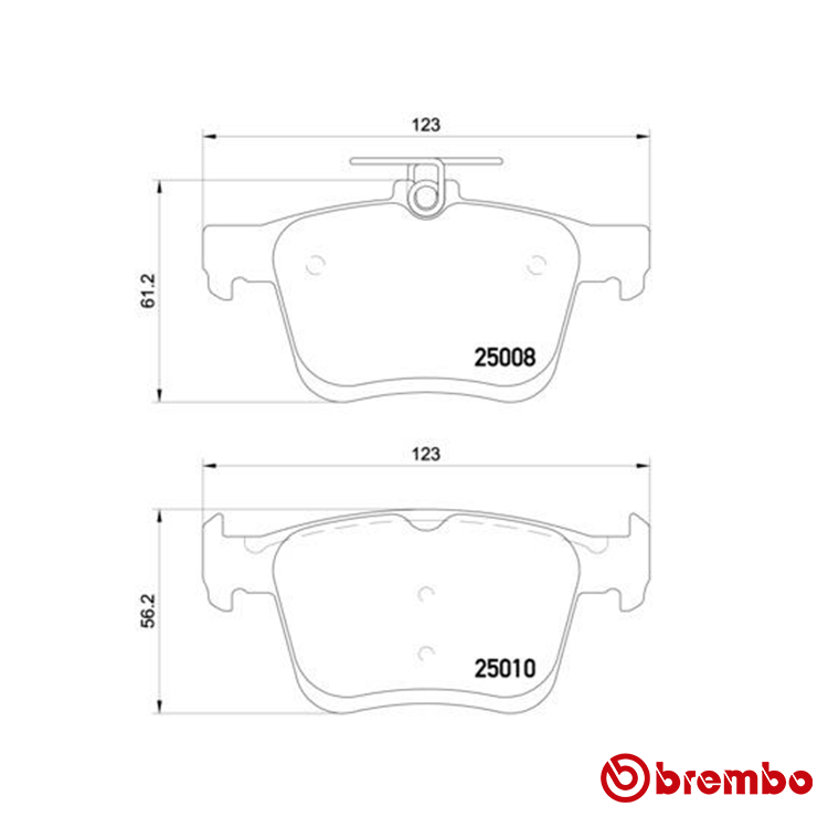 Brembo Rear Xtra Brake Pad